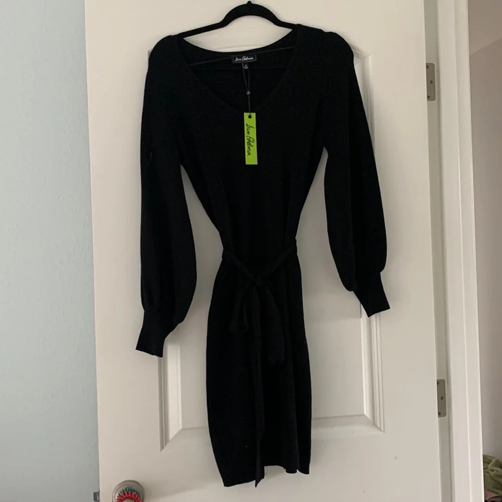 Sam Edelman Balloon Long Sleeve Sweater Dress - Size XS